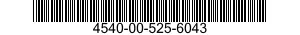 4540-00-525-6043  4540005256043 005256043
