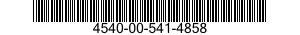 4540-00-541-4858  4540005414858 005414858