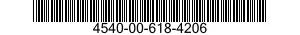 4540-00-618-4206  4540006184206 006184206