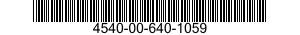 4540-00-640-1059  4540006401059 006401059