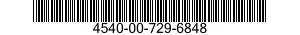 4540-00-729-6848  4540007296848 007296848