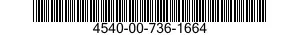 4540-00-736-1664  4540007361664 007361664