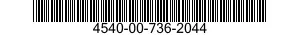 4540-00-736-2044  4540007362044 007362044