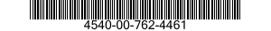 4540-00-762-4461  4540007624461 007624461
