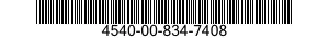 4540-00-834-7408  4540008347408 008347408