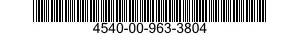 4540-00-963-3804  4540009633804 009633804