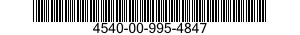 4540-00-995-4847  4540009954847 009954847