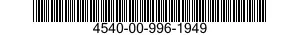 4540-00-996-1949  4540009961949 009961949