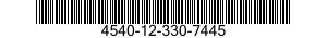 4540-12-330-7445 HEATING ELEMENT,ELECTRICAL,NONIMMERSION TYPE 4540123307445 123307445