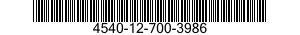 4540-12-700-3986  4540127003986 127003986