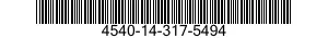 4540-14-317-5494  4540143175494 143175494