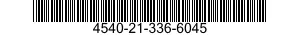 4540-21-336-6045  4540213366045 213366045