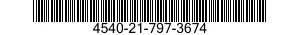 4540-21-797-3674  4540217973674 217973674