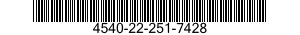 4540-22-251-7428 HEATING ELEMENT,ELECTRICAL,IMMERSION TYPE 4540222517428 222517428