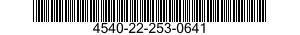 4540-22-253-0641  4540222530641 222530641