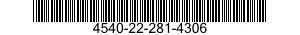 4540-22-281-4306 HEATING ELEMENT ELE 4540222814306 222814306