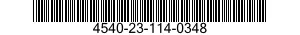 4540-23-114-0348 HEATING ELEMENT,ELECTRICAL,IMMERSION TYPE 4540231140348 231140348