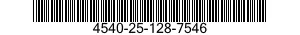 4540-25-128-7546  4540251287546 251287546
