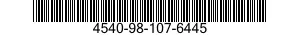 4540-98-107-6445 HEATING ELEMENT,ELECTRICAL,IMMERSION TYPE 4540981076445 981076445