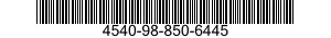 4540-98-850-6445 BUSHING DRIP COURSE 4540988506445 988506445