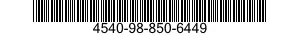 4540-98-850-6449 IMPELLER 4540988506449 988506449