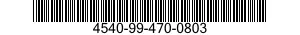 4540-99-470-0803  4540994700803 994700803