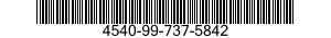 4540-99-737-5842 HEATING ELEMENT,ELE 4540997375842 997375842