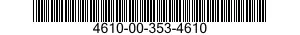 4610-00-353-4610  4610003534610 003534610