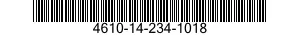 4610-14-234-1018  4610142341018 142341018