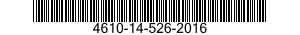 4610-14-526-2016  4610145262016 145262016