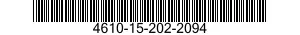 4610-15-202-2094 FILTRO IN COTONE AV 4610152022094 152022094