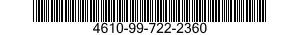 4610-99-722-2360 INDICATOR,RATE OF FLOW 4610997222360 997222360
