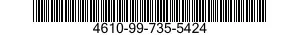 4610-99-735-5424  4610997355424 997355424