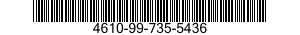 4610-99-735-5436  4610997355436 997355436