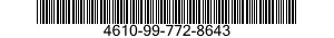4610-99-772-8643  4610997728643 997728643