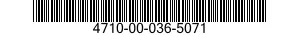 4710-00-036-5071  4710000365071 000365071