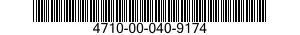 4710-00-040-9174  4710000409174 000409174