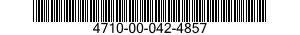 4710-00-042-4857  4710000424857 000424857