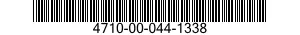 4710-00-044-1338  4710000441338 000441338