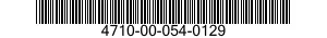 4710-00-054-0129  4710000540129 000540129