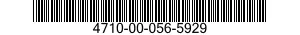 4710-00-056-5929  4710000565929 000565929