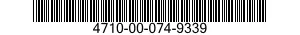 4710-00-074-9339  4710000749339 000749339