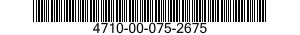 4710-00-075-2675  4710000752675 000752675