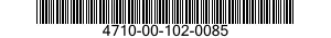 4710-00-102-0085 TUBE ASSEMBLY,METAL 4710001020085 001020085