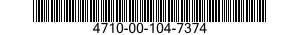 4710-00-104-7374  4710001047374 001047374