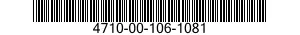 4710-00-106-1081  4710001061081 001061081