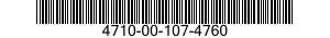 4710-00-107-4760  4710001074760 001074760
