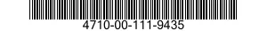 4710-00-111-9435  4710001119435 001119435