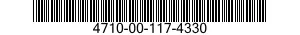 4710-00-117-4330 TUBE ASSEMBLY,BEARI 4710001174330 001174330