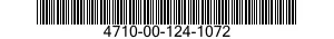 4710-00-124-1072  4710001241072 001241072